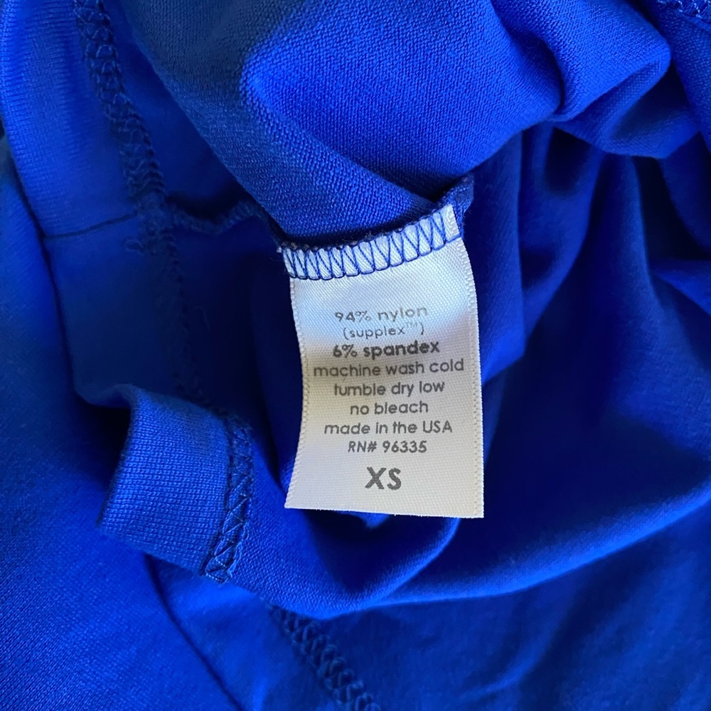 SUSANA MONACO Short Sleeve Shirt Dress Stretchy Minimal Mini - Picture 5 of 5